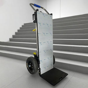 Carro de escalada de escaleras motorizado de acero de cuatro ruedas de alta resistencia Plataforma elevadora hidráulica Carro de mano 400kg <span class=keywords><strong>OEM</strong></span> - Product Image 1