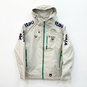 Veste coupe-vent/entraînement légère et imperméable pour l'extérieur, séchage rapide et respirante, J'aime les villages de pêcheurs au Brésil - Product Image 3