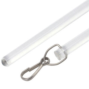 Factory Wholesale Acrylic Curtain Pull Wand Curtain Stick for Curtain Pull Rod with Handle - Product Image 1
