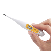 Termómetro Digital de Lectura Rápida para Fiebre, con Punta Rígida, para Medir la Temperatura Oral, Rectal y Axilar