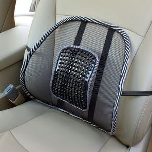 Luxury Sports Accessories Mesh Car Massage <b>Lumbar</b> <b>Support</b> Cooling Office Waist Seat <b>Cushion</b> - Product Image 1