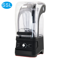 Hoge kwaliteit voedselmelkmachine commerciële blender met SS 420 snijmes voor kruiden