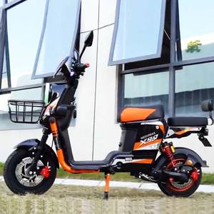 Fabriqué en Chine pas cher 2 roues Scooter électrique vélo 72V 1000W vélo électrique de ville pour adultes <span class=keywords><strong>batterie</strong></span> au plomb avec 2 sièges - Product Image 6