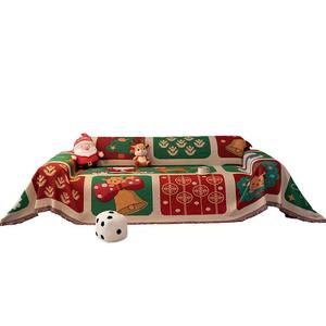 PUXU 하이 퀄리티 크리스마스 스타일 방수 소파 커버 거실 소파 커버 3 인용 소파 커버에 적합 - Product Image 4