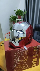 <span class=keywords><strong>Casco</strong></span> <span class=keywords><strong>de</strong></span> <span class=keywords><strong>Iron</strong></span> <span class=keywords><strong>Man</strong></span> <span class=keywords><strong>Mk5</strong></span> para Cosplay con Control por Voz a Distancia Directo <span class=keywords><strong>de</strong></span> Fábrica - Product Image 3