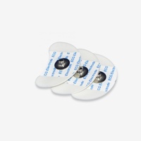 Électrodes adhésives conductrices pour électrocardiogramme, électrodes de poitrine jetables pour appareil médical ECG