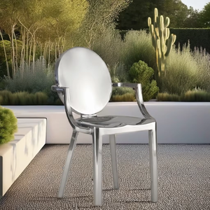 Tabouret en métal Tabourets hauts Chaises de bar 30 "Gray Street Cross Chaises de bar et tables de bar d'occasion - Product Image 2