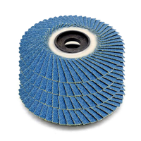 Dongtai Abrasive Disc Gaya Korea Flap Disc Aluminium Oksida Diameter 100mm Disc Pengamplasan P40-P320 Abrasive Disc OEM ODM OBM