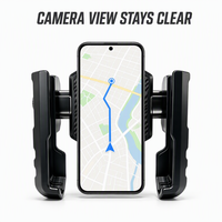 Support de téléphone pour vélo sans pince, support GPS semi-ouvert pour vélo de montagne, moto, vélo électrique, PC+ABS JG-396