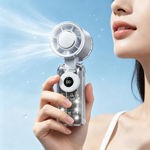 Usb Rechargeable Semiconductor Cooling Mini Handheld Portable Personal Fan, Small Strong Wind for Travel Camping Office - Product Image 1