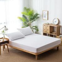 Ensemble de draps en coton YALAN King Size certifiés OEKO-TEX 300TC Anti-bactériens Anti-statiques Satiné Style coréen