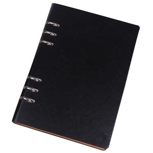 De hoja suelta impresión personalizada a5 pu Tapa dura anillo planificador <span class=keywords><strong>cuaderno</strong></span> de espiral - Product Image 4