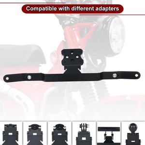 Waximoto apto para <span class=keywords><strong>HONDA</strong></span> CT125 Suzuki <span class=keywords><strong>v</strong></span>-<span class=keywords><strong>strom</strong></span> <span class=keywords><strong>650</strong></span> XT Aftermarket navegación GPS teléfono Smartphone soporte de montaje - Product Image 4