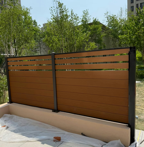 Clôture extérieure pour l'intimité, design haute confidentialité, <span class=keywords><strong>isolation</strong></span> acoustique, clôture de <span class=keywords><strong>jardin</strong></span>, panneaux de clôture WPC, composite bois-plastique - Product Image 3