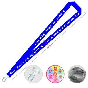 BSBH Custom ID Card Holder <b>Lanyard</b> with Hook High Quality Eco-Friendly <b>Polyester</b> Material for Sustainable Brands Green Events - Product Image 1