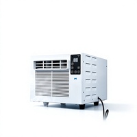 Climatiseur portable mini Airwens 1800 BTU, 280 W, faible consommation, refroidissement, déshumidification, télécommande, utilisation en voiture et en extérieur