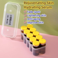 Sérum éclaircissant au glutathion OEM, ampoules revitalisantes pour peaux ternes, soin booster pour la peau, traitement éclaircissant pour les taches brunes