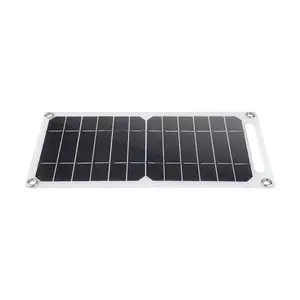 Emergenza Ip65 per esterni pieghevole pannello solare caricatore mobile mini 6W portatile pannello solare caricabatterie da viaggio powerbank con gancio