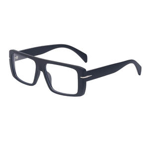 Gafas de sol polarizadas con montura cuadrada ZS-DB7063P para hombre, protección UV400, montura de PC, lentes TAC, color negro, protección solar para exteriores. - Product Image 4