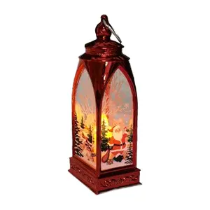 Lâmpada led branca quente para decoração de casa, presente de natal artificial antigo, lâmpada de glitter com brilho, lâmpada de água, mais vendida