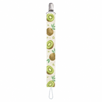 Fruit Style Nieuwe Aanwinsten Clip Polyester Speenketting Baby Speenhouder Dummy Houder Ketting
