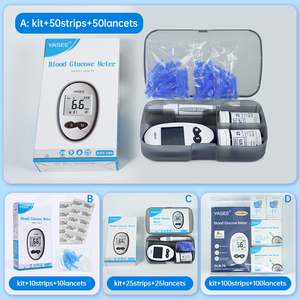 Máy đo đường huyết điện tử cầm tay giá nhà máy Yasee, mẫu miễn phí, Glucometro, <span class=keywords><strong>Glucometer</strong></span> - Product Image 4