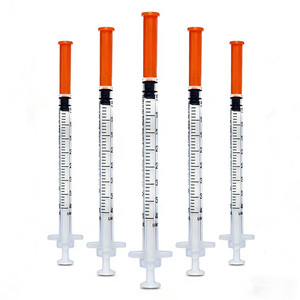 Jeringas Veterinarias <span class=keywords><strong>de</strong></span> <span class=keywords><strong>Insulina</strong></span> Afalite, Calibre 31G, <span class=keywords><strong>100</strong></span> <span class=keywords><strong>Unidades</strong></span>, 8 mm, 0.5 ml/cc, 29 GA, Grado Médico Estéril, PP, Envueltas Individualmente, 5/16" - Product Image 3