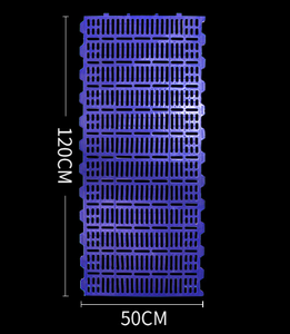 แผ่นพื้นพลาสติกสำหรับปศุสัตว์ ทนทานต่อความเสียหาย ปลอดภัยสำหรับอาหาร ใช้สำหรับปูพื้นแพะ  แผ่นรองรับมูลสัตว์ - Product Image 3