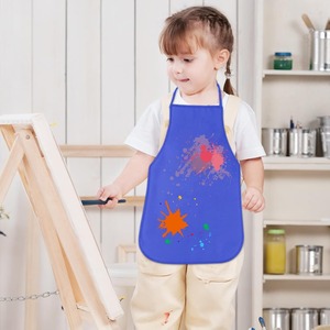 Toddler Reusable Durable Lightweight Sleeveless Non-woven Fabric Waterproof Breathable <b>Apron</b> for Feeding & Crafts - Product Image 5