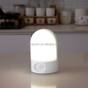 Luz de noche de inducción inteligente humana <span class=keywords><strong>Led</strong></span> dibujos animados lindo escritorio luz de noche inalámbrico niños - Product Image 4