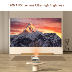 โปรเจคเตอร์ Touyinger <span class=keywords><strong>Z7</strong></span> ระบบแอนดรอยด์ โปรเจคเตอร์ LED สำหรับบ้านอัจฉริยะ ความละเอียดเนทีฟ 1080P 1200 ANSI ลูเมนส์ HDR10+ โปรเจคเตอร์วิดีโอสำหรับโรงภาพยนตร์ - Product Image 2