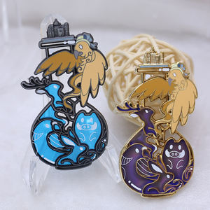 Factory Custom Emaille für vergoldeten Buchdruck Druck Hartem ail Metall Zink/Messing Custom - Product Image 3