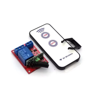 Módulo inalámbrico de 1 canal de 12V + Control remoto inalámbrico RF de 2 botones/interruptor de Control remoto de 433M/interruptor de Control remoto inalámbrico - Product Image 3