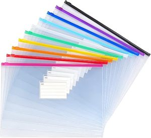 Wholesale Clear Waterproof PP Zipper <b>File</b> Bag Custom Document Pouch Waterproof A3 Document Bag for School Office Travel Storage - Product Image 1