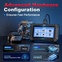 Outil de diagnostic automobile XTOOL D5S OBD2 pour le diagnostic du moteur, de la transmission, de l'ABS, du SRS avec un nouveau système d'exploitation Linux 15+ Réinitialisations Mises à jour gratuites à vie