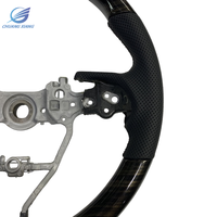 Haute qualité pour Toyota Corolla RAV4 volant en Fiber de carbone squelette sport Style pêche bois Design pour modèle Camry