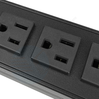 Armoire de distribution d'alimentation PDU monophasée Orient 125V 15A, unité de distribution d'alimentation CA en métal, prises de courant 32A, prises de courant, rack PDU