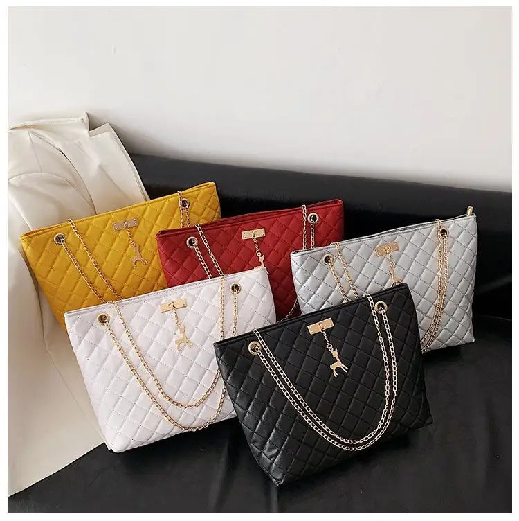 Wholesale Fashion White Luxury cheaper fashion totes bag designer ladies tote handbags for women