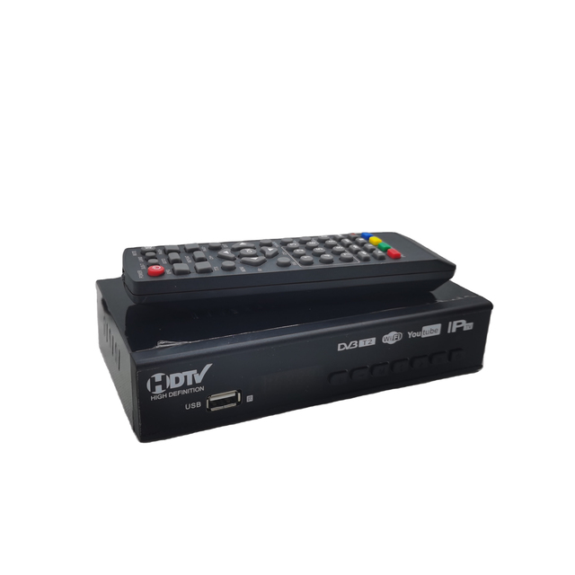 Set Top TV Box T2-base-television-receiver-DVB-T8000-watch-TV-signal-network-station-programme-remote-control-internet-teleplay