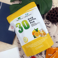 Thé minceur aux herbes naturel au citron, très vendu, pour un ventre plat, une détoxification corporelle et une gestion du poids en 30 jours