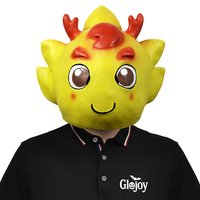 Masque de tête en latex Dragon Boy pour fête d'Halloween, jeu de rôle, accessoire de mascarade, enfants et adultes, personnalisable