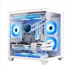 I3 12100 i5 12400 h610m 16G DDR4 M.2 RX580 chơi game PC máy tính với RGB Máy tính để bàn Prebuilt phụ kiện bán buôn xây dựng máy tính để bàn PC - Product Image 6
