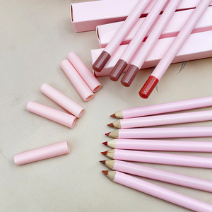 Lápiz delineador de labios mate de alto pigmento al por mayor de larga duración colores ricos ultrafinos suave bien definido sin logotipo delineador de labios vegano - Product Image 3