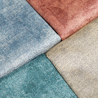 OKL25113 tissu en velours polyester imprimé simple et pas cher, pour salon modulaire pour canapé-lit avec tissu