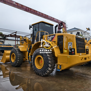 รถตักล้อยางมือสอง CAT 966H ยี่ห้อญี่ปุ่น ขนาด 24 ตัน เครื่องจักรขนาดใหญ่ กำลัง 195 กิโลวัตต์ สำหรับงานก่อสร้าง CAT950F CAT966H มาตรฐาน CE EPA - Product Image 3