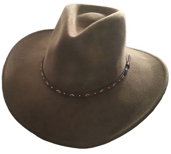 100% меховая фетровая ковбойская шляпа