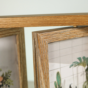 <span class=keywords><strong>Yiwu</strong></span> Nghệ Thuật Nhà Máy Chất Liệu Gỗ Khung Đôi 4X6 Xoay Hình Ảnh Khung Ảnh Bằng Gỗ Cho Các Cặp Vợ Chồng - Product Image 4