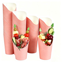 Gobelets à charcuterie, supports pour frites, gobelets en papier jetables pour glaces, boîtes à gaufres et à pop-corn pour mariages et anniversaires