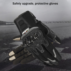 Gants extensibles pour vélo et moto Fonction d'écran tactile Gants de motard de protection pour sports de plein air Gym pour cyclisme Ski - Product Image 3