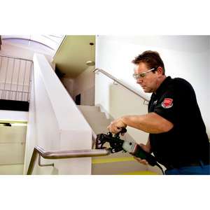 METABO - 602183510 RBE 9-60 Set-Lijadora de banda de tubo de 900 W-ROUTERS EAN 4007430298898, CEPILLADORAS Y LIJADORAS - Product Image 2